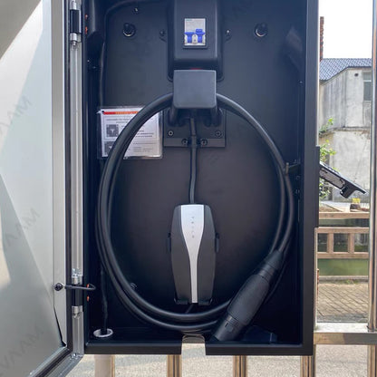 EVAAM® Cybertruck Style Charging Case Charging Pile Protective Box for Tesla - EVAAM