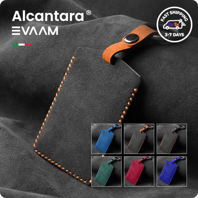 EVAAM® Alcantara Key Card Holder for Tesla Model 3/Y (2017-2023)