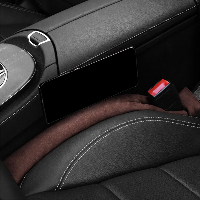 Car Styling Seat Gap Filler Auto Carbon Fiber Decor Internal Leak