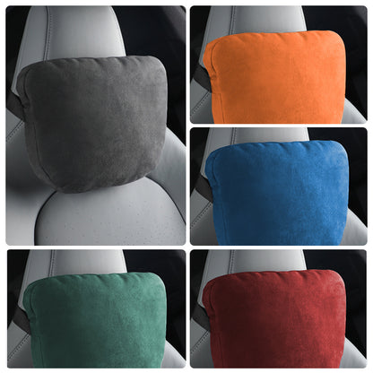 Alcantara Double-sided Neck Support Pillow for Tesla Model 3/Y/S/X -EVAAM® - EVAAM