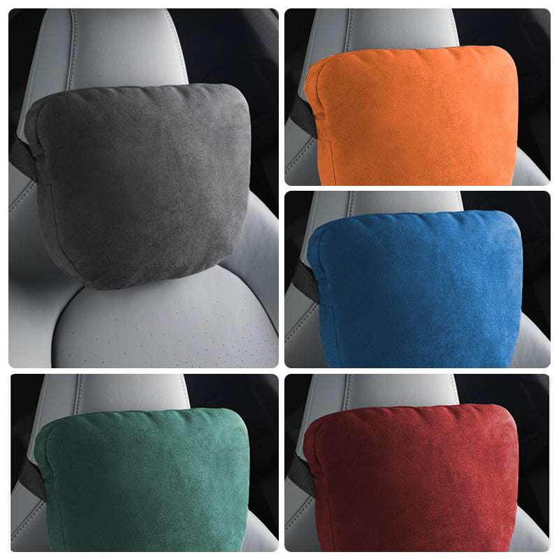 Alcantara Double-sided Neck Support Pillow for Tesla Model 3/Y/S/X -EVAAM® - EVAAM