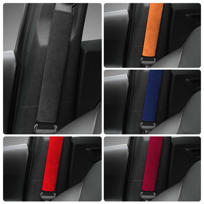 Alcantara Seat Belt Cover For Tesla Model 3/Y-EVAAM® - EVAAM