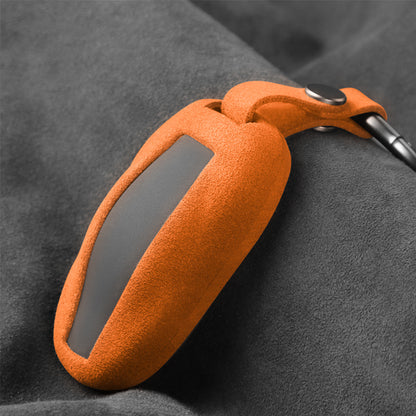 Alcantara Tesla Key Fob Cover For Model 3/Y/S/X (2012-2023)- EVAAM® - EVAAM