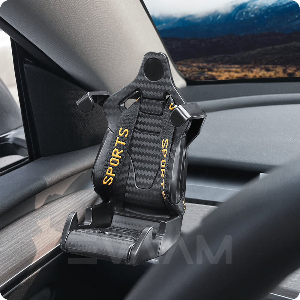 EVAAM® Racing Seat Phone Holder for Model 3/Y/S/X (2017-2024) - EVAAM