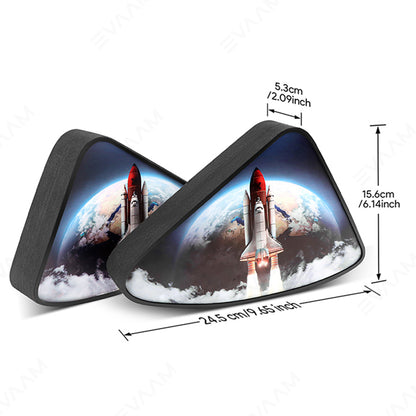 EVAAM® Side Triangle Window Decorative Light DIY for Tesla Model 3/Y/S/X - EVAAM