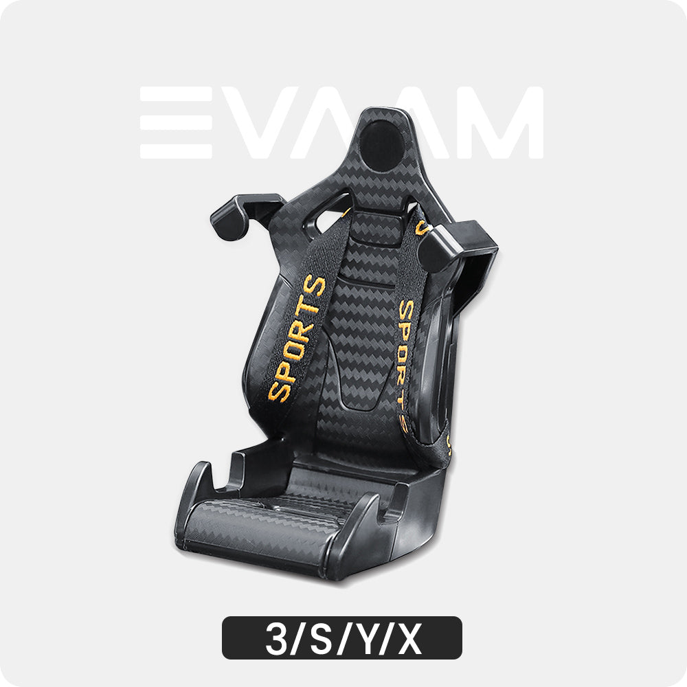 EVAAM® Racing Seat Phone Holder for Model 3/Y/S/X (2017-2024) - EVAAM
