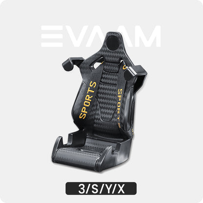 EVAAM® Racing Seat Phone Holder for Model 3/Y/S/X (2017-2024) - EVAAM