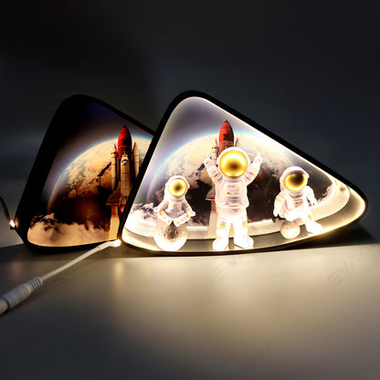 EVAAM® Side Triangle Window Decorative Light DIY for Tesla Model 3/Y/S/X - EVAAM