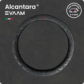 Alcantara Tesla Steering Wheel Caps Cover for Model 3/S/Y/X (2012-2023)-EVAAM® - EVAAM