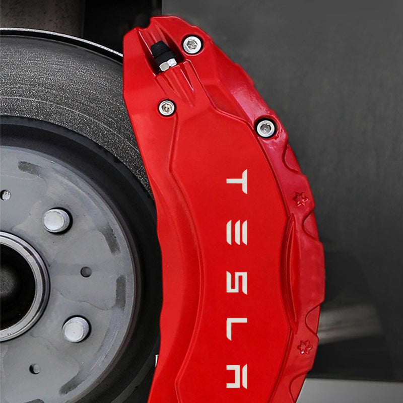 4Pcs Caliper Covers Tesla Model Y Accessories 19 20 Inch Wheel Hub Sport  Blue