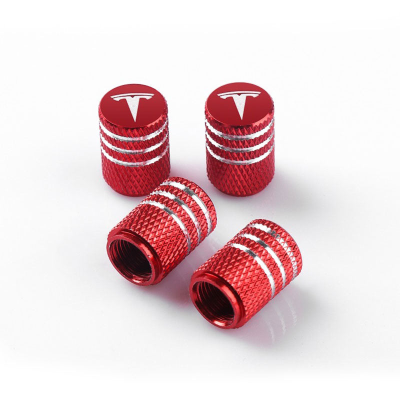 EVAAM® Tire Valve Stem Cap Cover for Model 3/Y Accessories (4Pcs) [2017-2023] - EVAAM