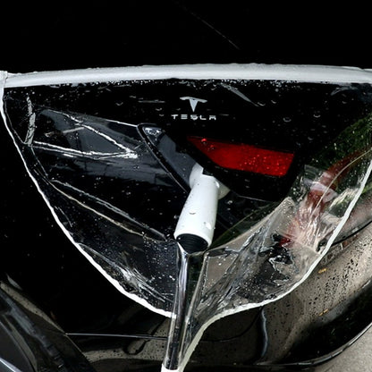 EVAAM ® Tesla Charger Port Cover Rainproof for Model 3/Y - EVAAM