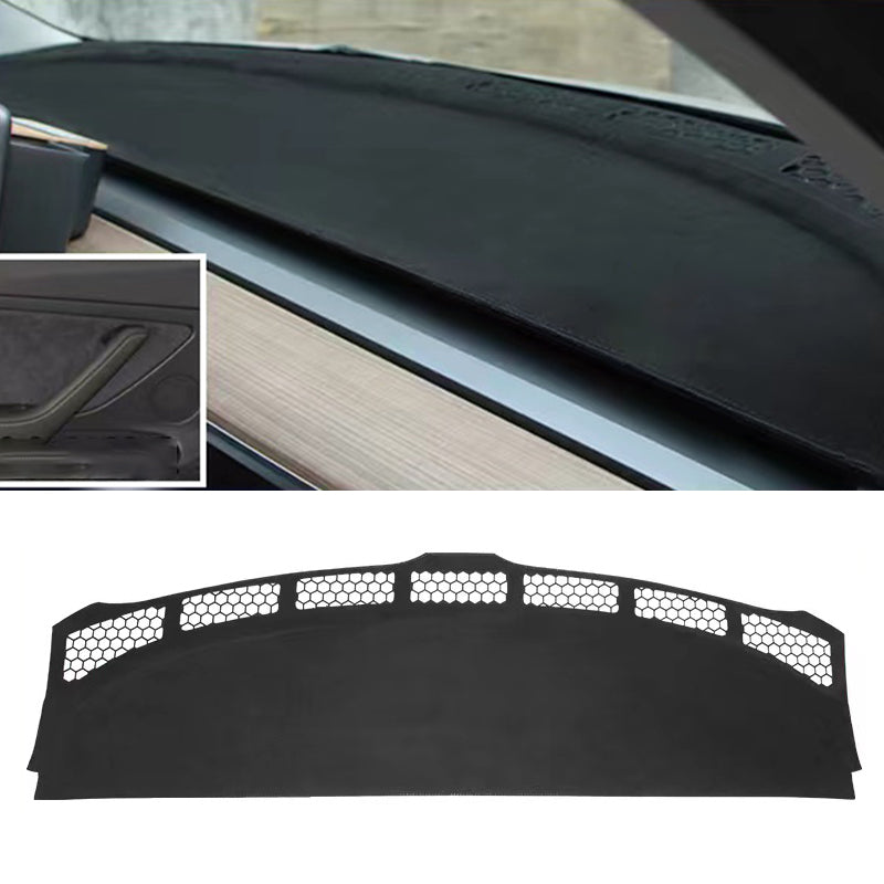 EVAAM® Tesla Soft Anti-Glare Dash Cover Mat for Model 3/Y (2017-2023) - EVAAM