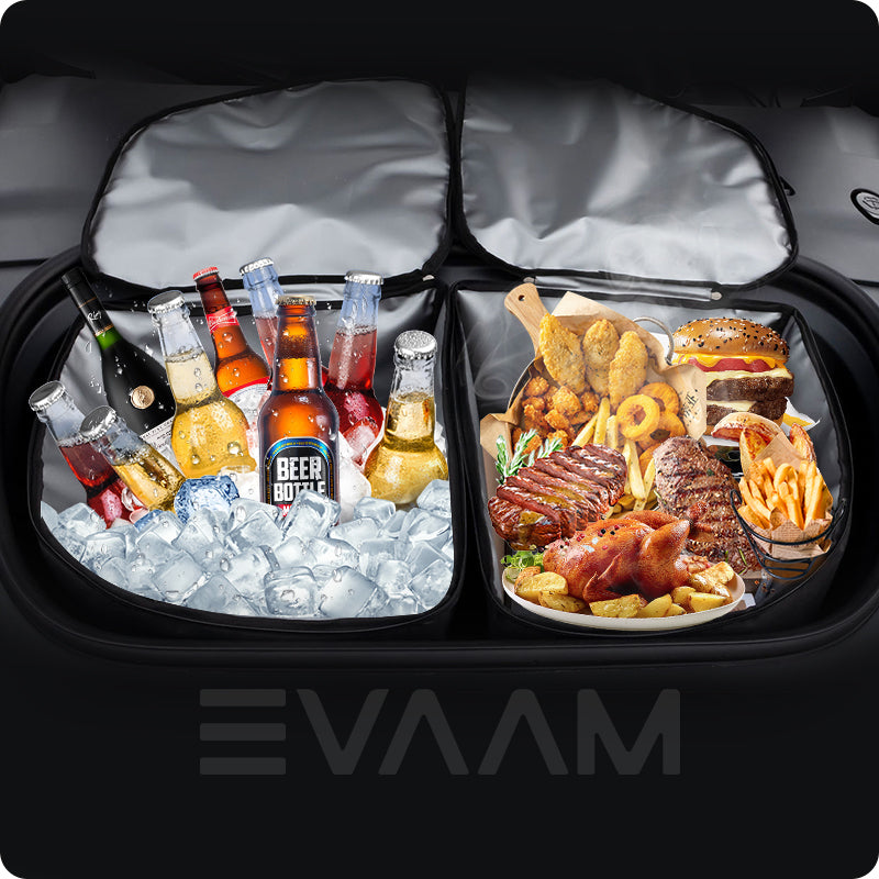 EVAAM® Insulation And Waterproof Custom-Fit Frunk Luggage Bag For Tesla Model 3/Y (2017-2024)