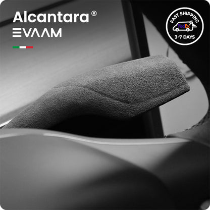 Alcantara Tesla Gear Shift Cover Trim For Model 3/Y (2017-2023)-EVAAM® - EVAAM