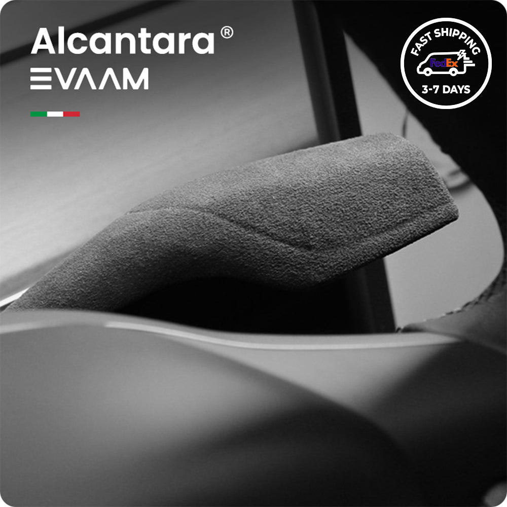 Alcantara Tesla Gear Shift Cover Trim For Model 3/Y (2017-2023)-EVAAM®