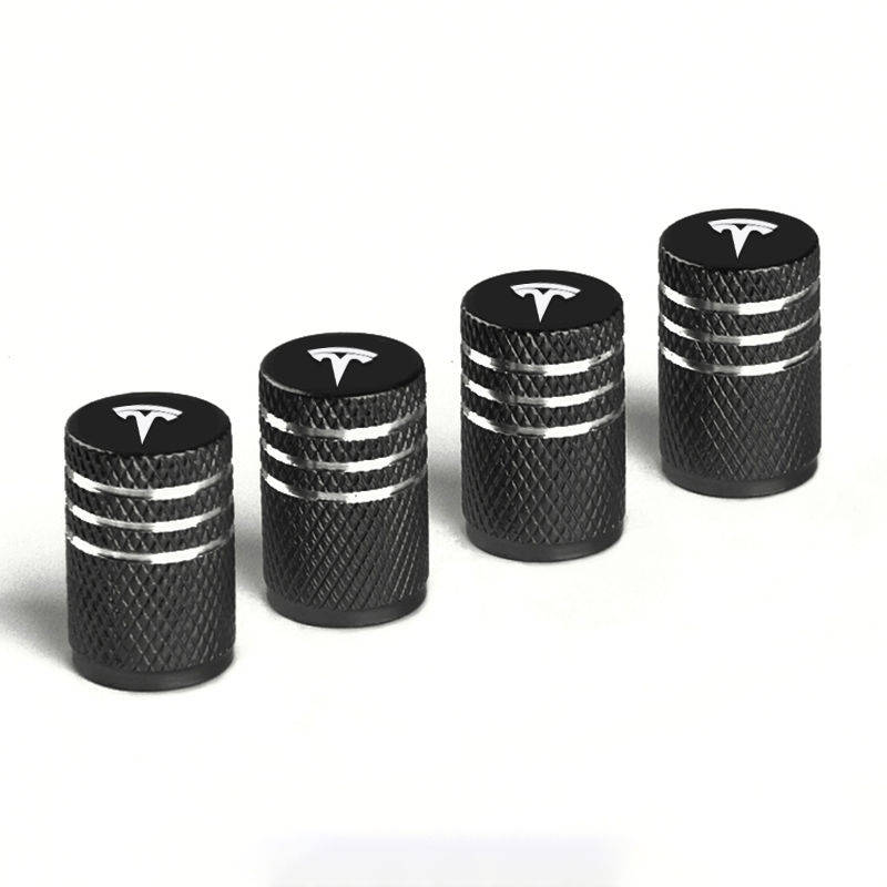 EVAAM® Tire Valve Stem Cap Cover for Model 3/Y Accessories (4Pcs) [2017-2023] - EVAAM