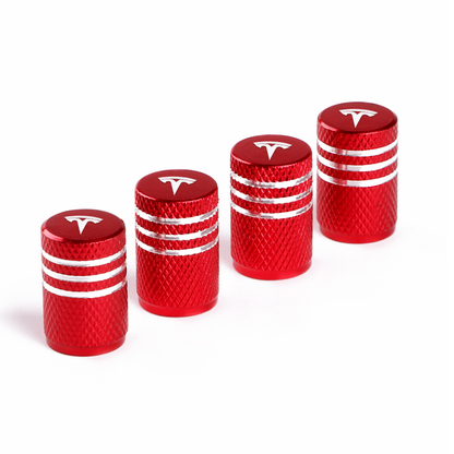 EVAAM® Tire Valve Stem Cap Cover for Model 3/Y Accessories (4Pcs) [2017-2023] - EVAAM