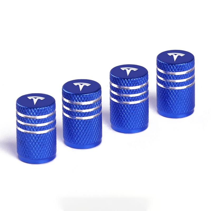 EVAAM® Tire Valve Stem Cap Cover for Model 3/Y Accessories (4Pcs) [2017-2023] - EVAAM