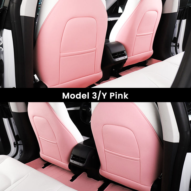 EVAAM® Seat Back Protector Anti Kick Pads for Tesla Model 3/Y [2017-2023](2Pcs) - EVAAM