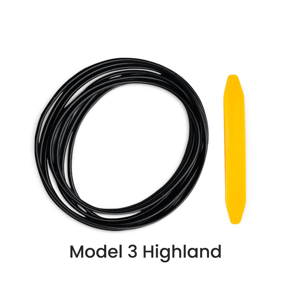 EVAAM® Door Seal Strip Sunroof Rubber Seal Kit For Tesla Model 3/Y (2017-2023) - EVAAM