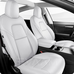 EVAAM® Leather Full Seat Covers for Tesla Model 3/Y - EVAAM