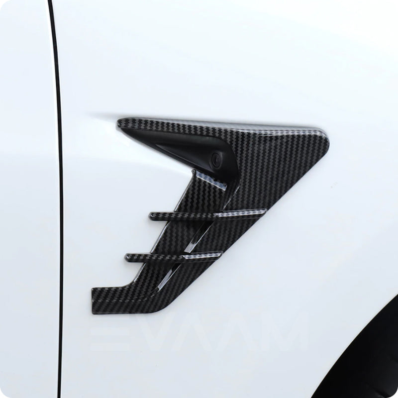 EVAAM® Sport Style Turn Signal Side Camera Covers for Model 3/Y [2017-2023] (2Pcs) - EVAAM