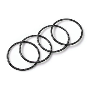 EVAAM® Real Carbon Fiber Wheel Trim Ring For Tesla Model 3/Y