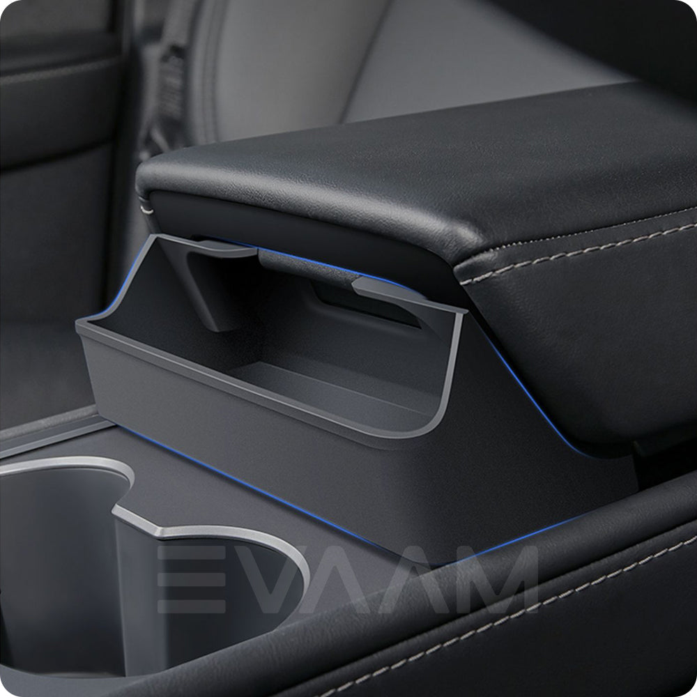 EVAAM® Armrest Storage Sunglasses Tray for Tesla 3/Y - EVAAM