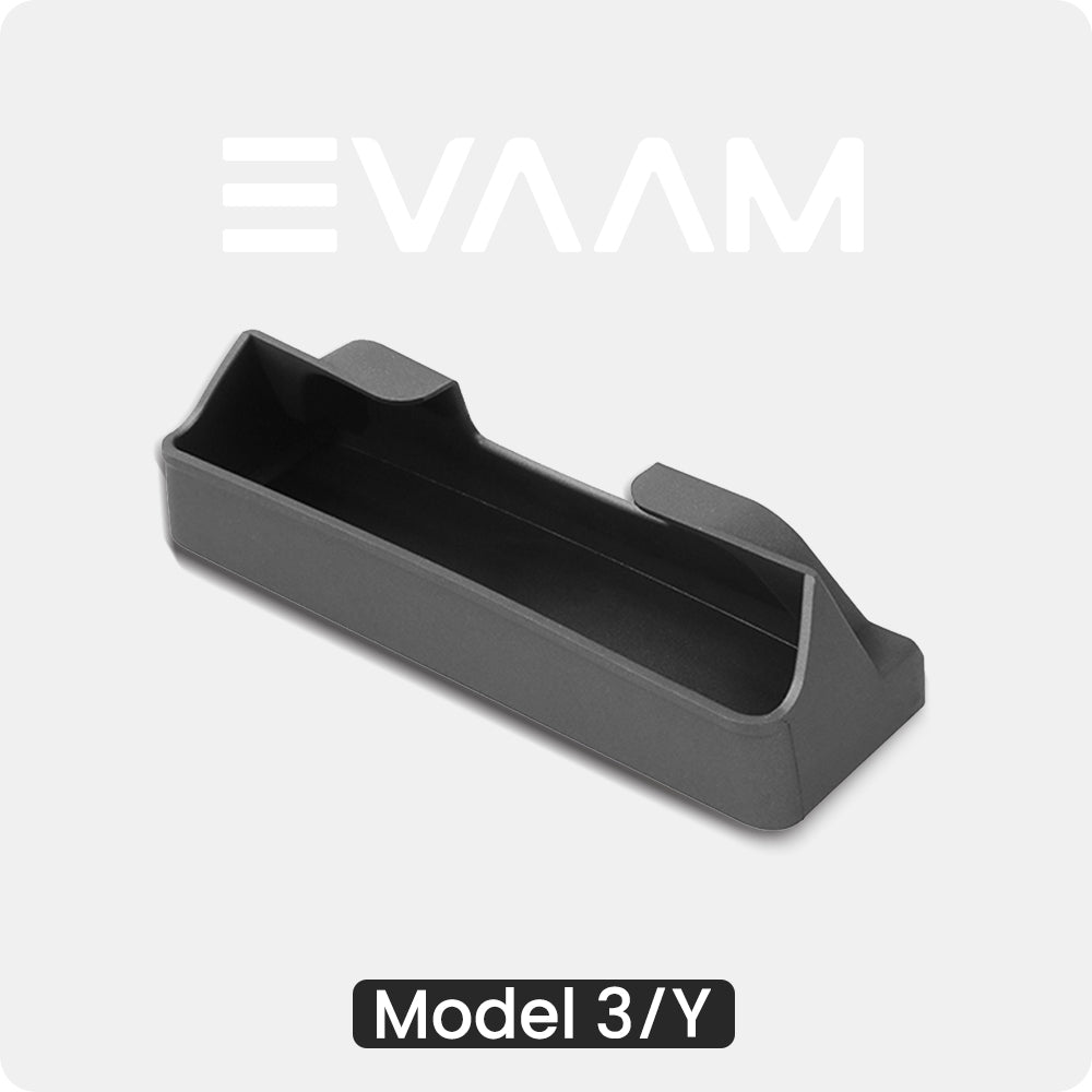 EVAAM® Armrest Storage Sunglasses Tray for Tesla 3/Y