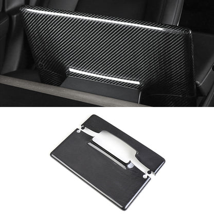 EVAAM® Gloss Real Carbon Fiber Center Screen Back Cover for Tesla Model 3/Y (2017-2023) - EVAAM