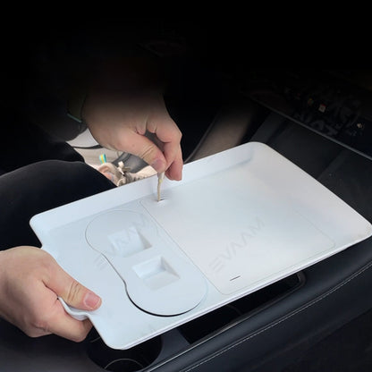 EVAAM® Central Console Dining Tray for Tesla Model 3/Y (2021-2024) - EVAAM
