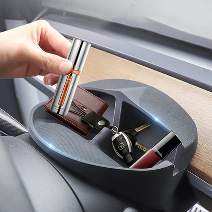 EVAAM® Cybertruck Style Steering Wheel Rear Organizer Box for Model 3/Y - EVAAM