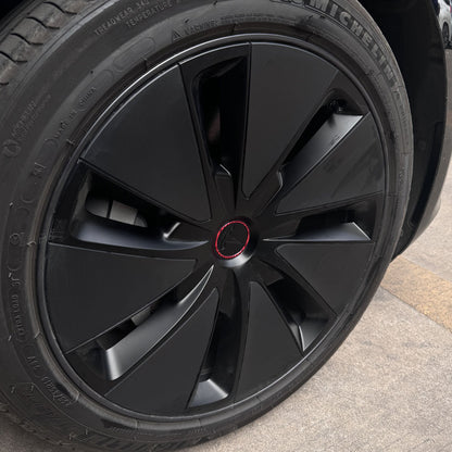 EVAAM® Real Carbon Fiber Wheel Trim Ring For Tesla Model 3/Y - EVAAM