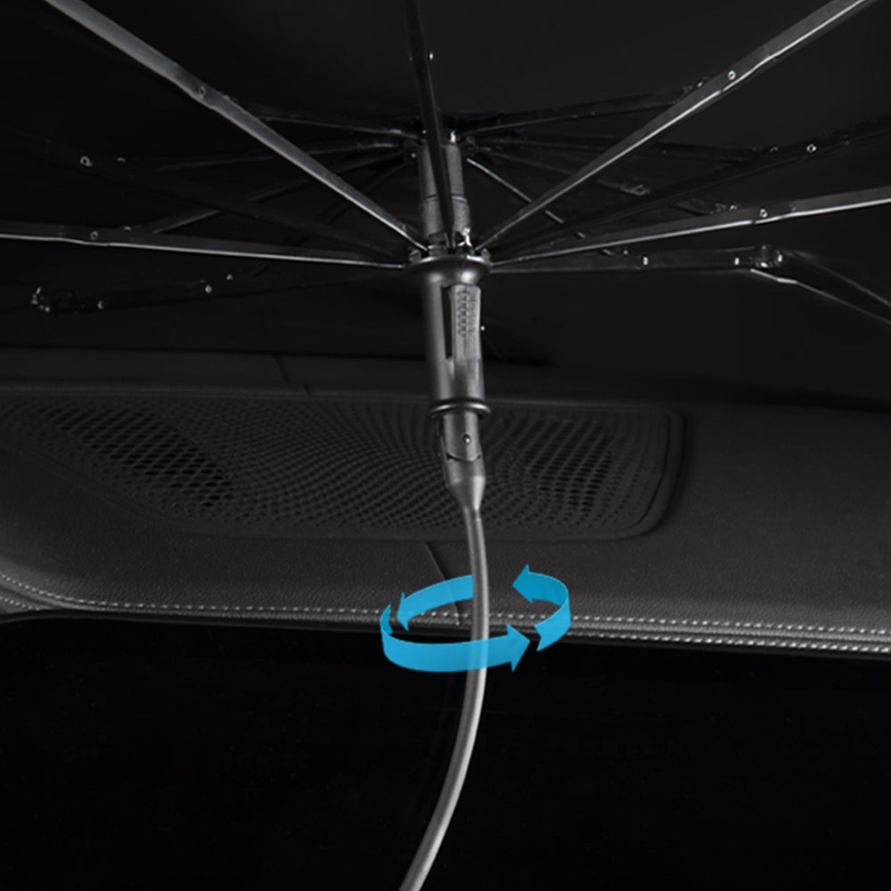 EVAAM® Tesla Laser Foldable Windshield Sunshade Umbrellas for Model3/Y (2012-2024) - EVAAM