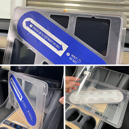 Upgrade! EVAAM® Dust-free Touch Screen Protector for Tesla Model 3/Y (2017-2023) - EVAAM