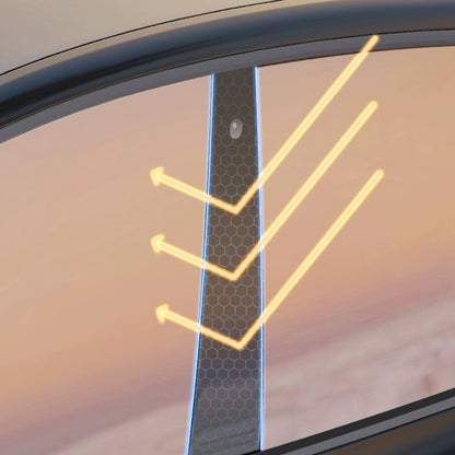 EVAAM® Tesla Center Pillar TPU Protective Film for Model 3/Y - EVAAM