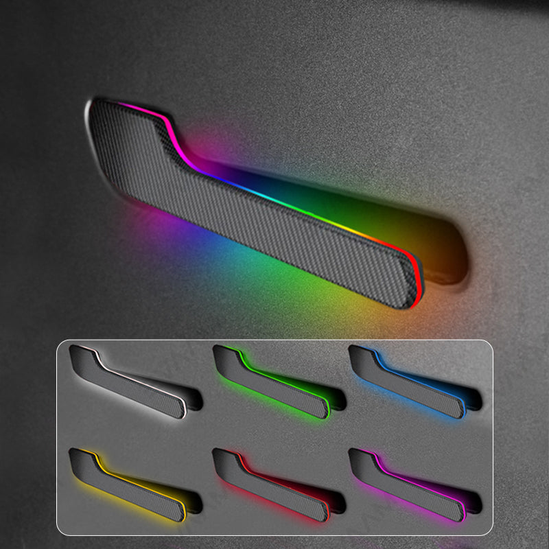 EVAAM® Auto Present Door Handle with RGB LED for Model 3/Y (4PCS) - EVAAM