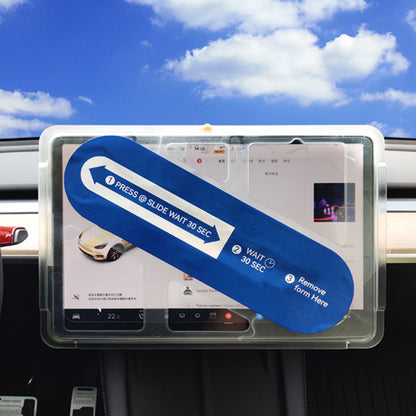 Upgrade! EVAAM® Dust-free Touch Screen Protector for Tesla Model 3/Y (2017-2023) - EVAAM