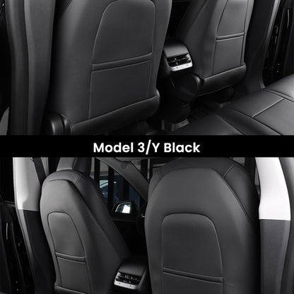 EVAAM® Seat Back Protector Anti Kick Pads for Tesla Model 3/Y [2017-2023](2Pcs) - EVAAM