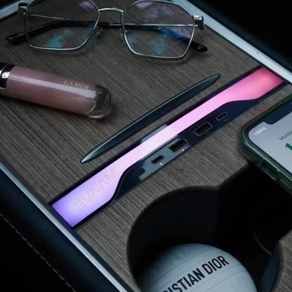EVAAM® RGB Light USB Hub for Tesla Model 3/Y (2021-2023) - EVAAM