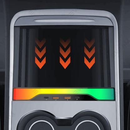 EVAAM® RGB Light USB Hub for Tesla Model 3/Y (2021-2023) - EVAAM