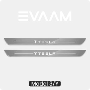 EVAAM® Wireless LED Door Sill Lights for Model 3/Y - EVAAM