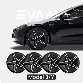 EVAAM® Starfish Style Hubcap Wheel Cover for Tesla Model 3/Y