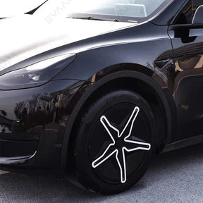 EVAAM® Starfish Style Hubcap Wheel Cover for Tesla Model 3/Y