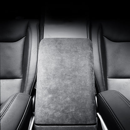 Alcantara 2024 Model 3 Highland Armrest Cover for Tesla-EVAAM® - EVAAM