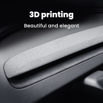 Alcantara 2024 Model 3 Highland Dash Cap Cover for Tesla-EVAAM® - EVAAM