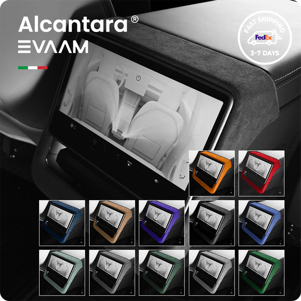 Alcantara 2024 Model 3 Highland Rear AC Vent Cover for Tesla-EVAAM®