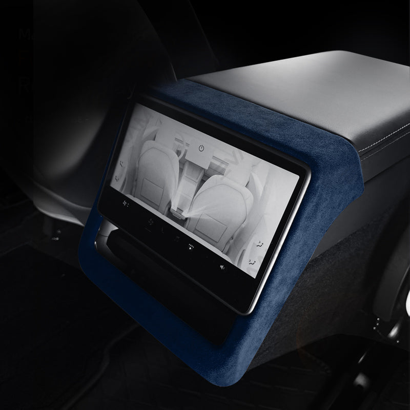 Alcantara 2024 Model 3 Highland Rear AC Vent Cover for Tesla-EVAAM® - EVAAM