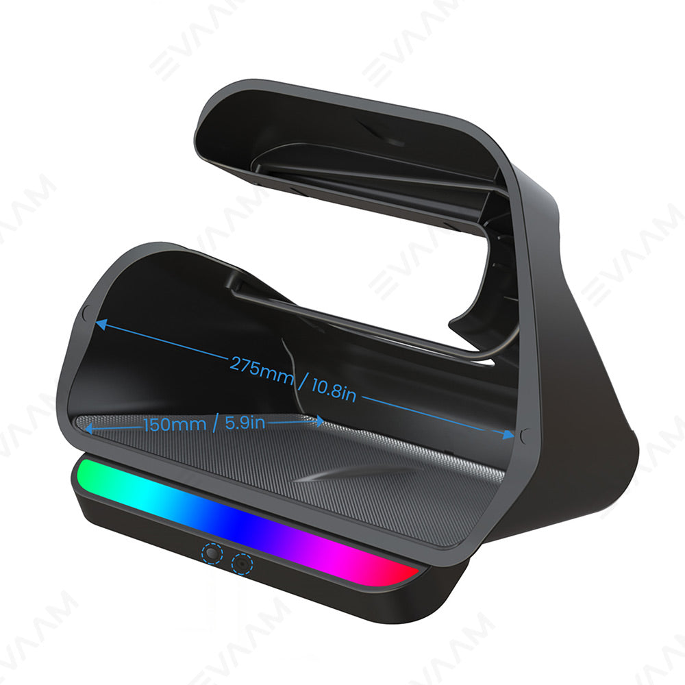 EVAAM® Ambient Lighting Center Screen Storage Tray for Model 3/Y - EVAAM